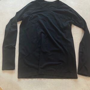 lululemon athletica Women's Black Long Sleeve Tee